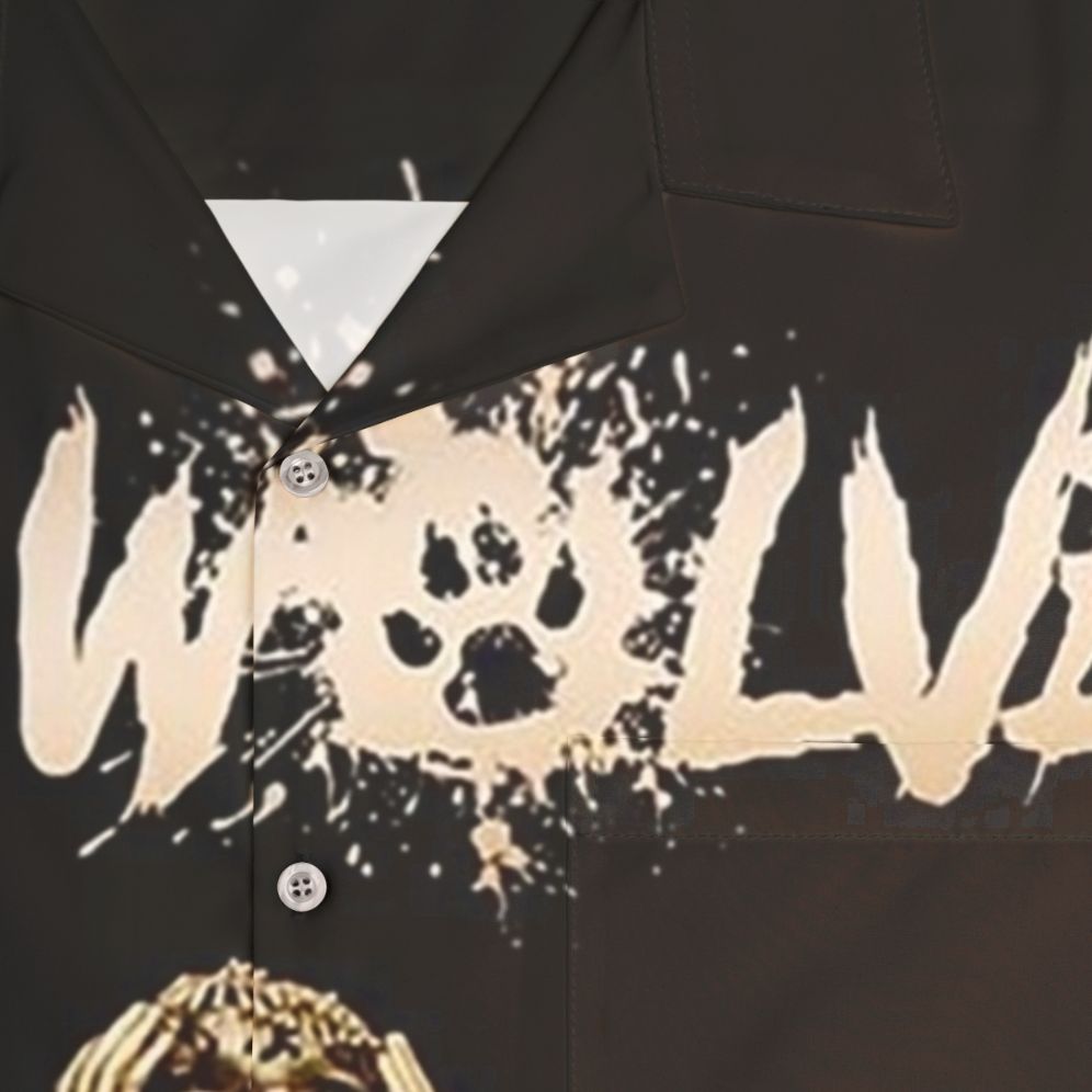 Senik Bad Wolves Tour 2019 Hawaiian Shirt - Detail