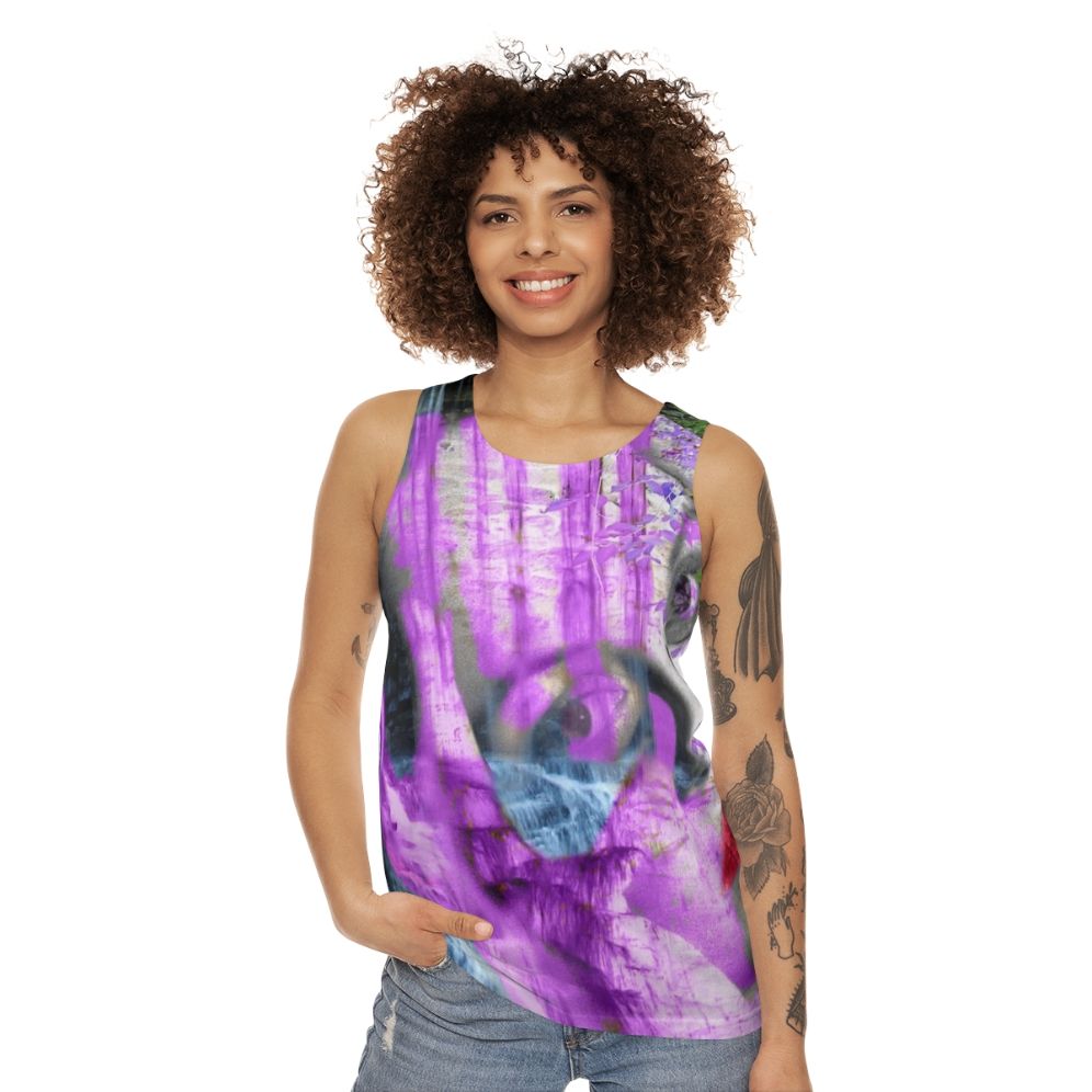 Waterfall unisex fantasy tank top - women