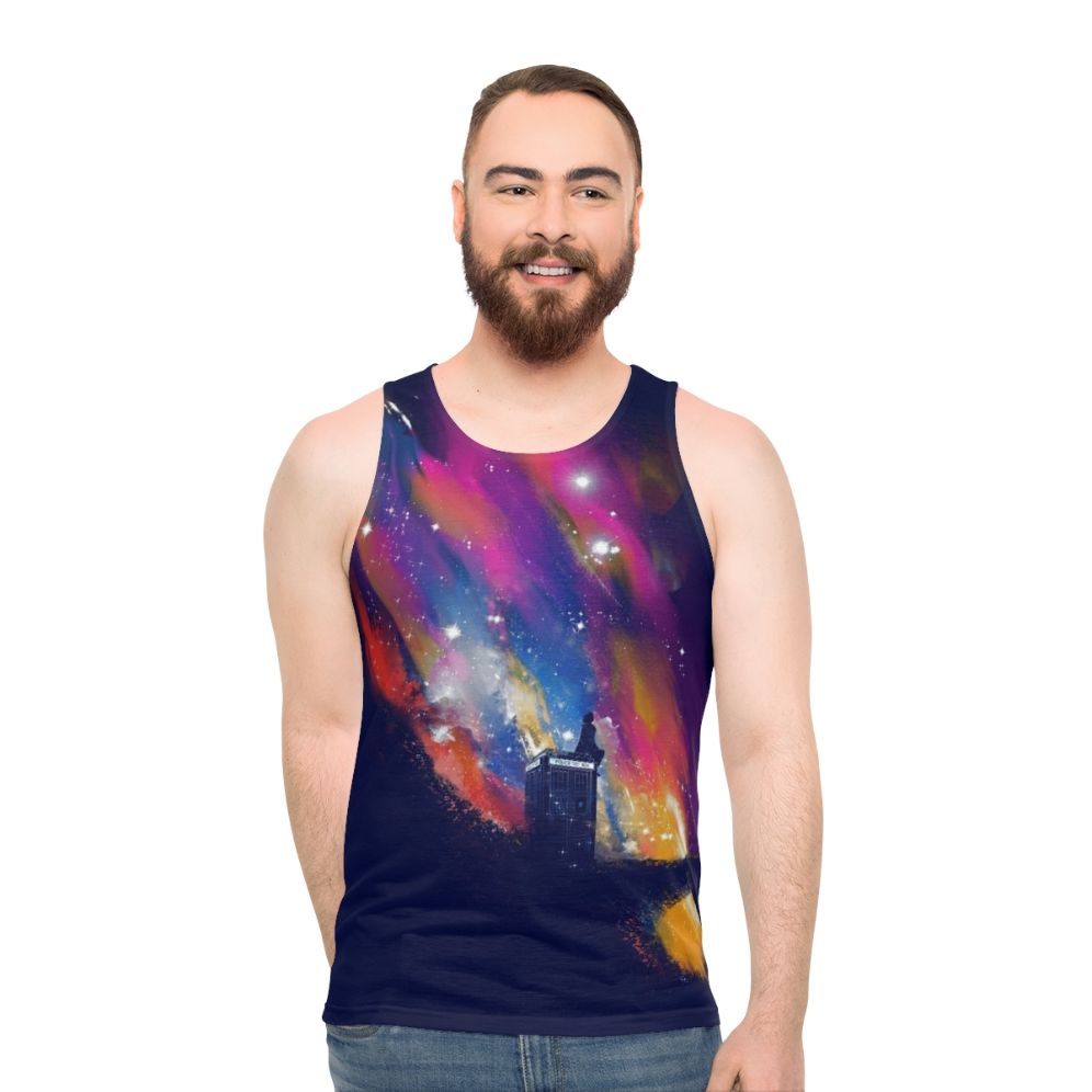 13th Doctor Unisex Sci-Fi Tank Top - men