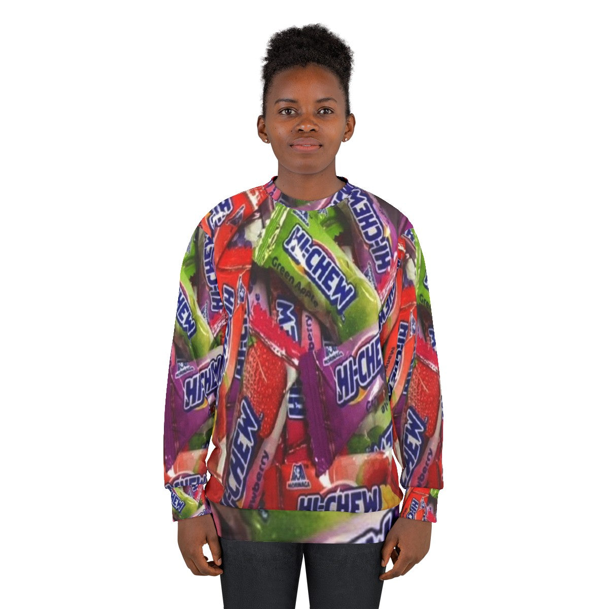 Morinaga Hi Chew Candy Sweatshirt - women