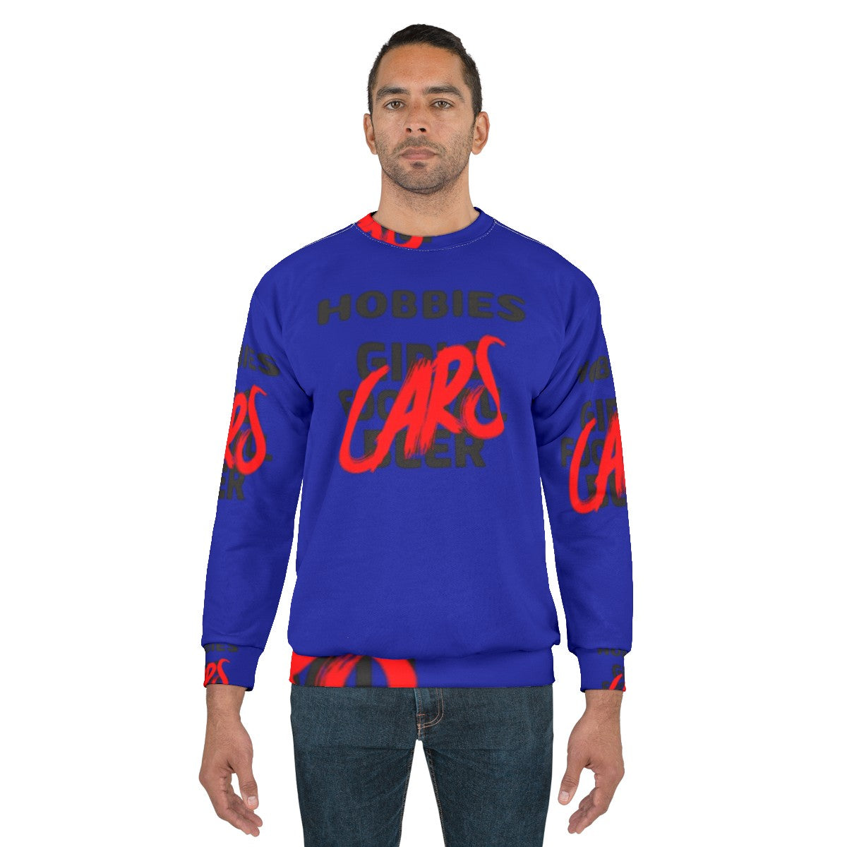 Mens Hobby Sweatshirt - Car Enthusiast, Sports & Leisure Activities - men