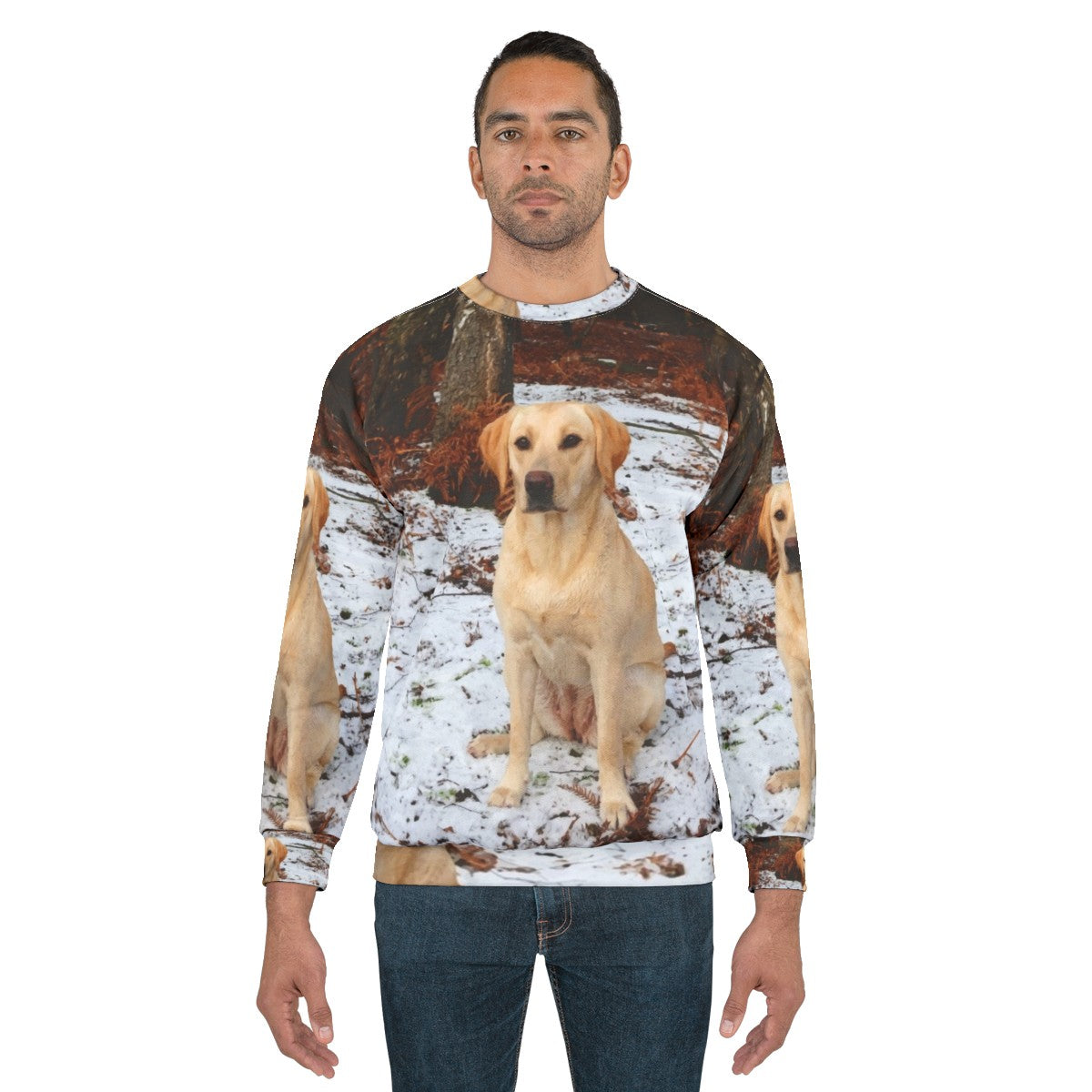 Yellow Labrador Retriever Sweatshirt - men