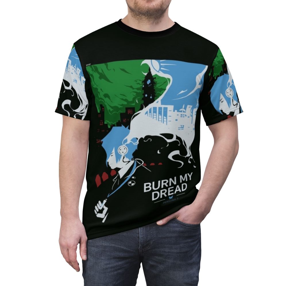 Persona-Inspired Metaverse T-shirt with Phantom Thieves and Investigation Team Members - men front