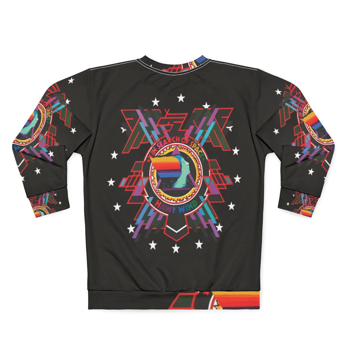 Hawkwind "In Search of Space" Psychedelic Rock Sweatshirt - Back