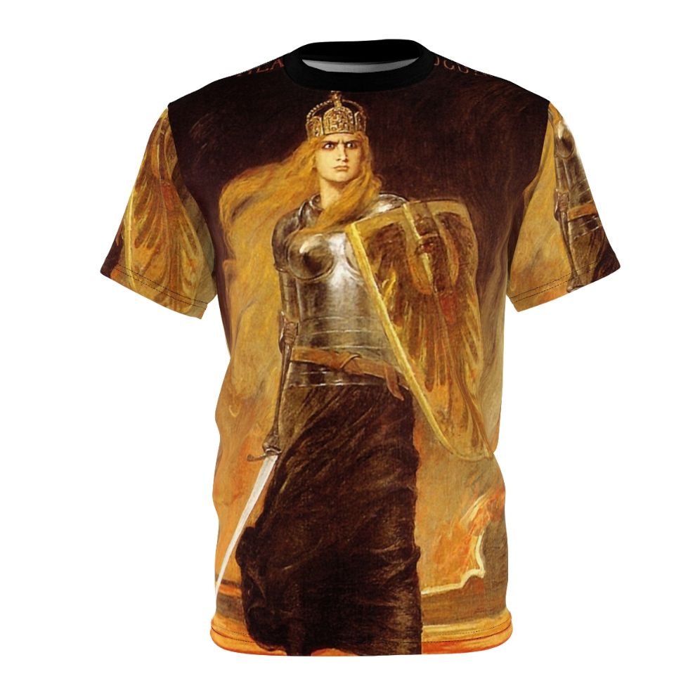 Vintage German eagle patriotic t-shirt design featuring historical military imagery and symbolism from 1914 era Germany.