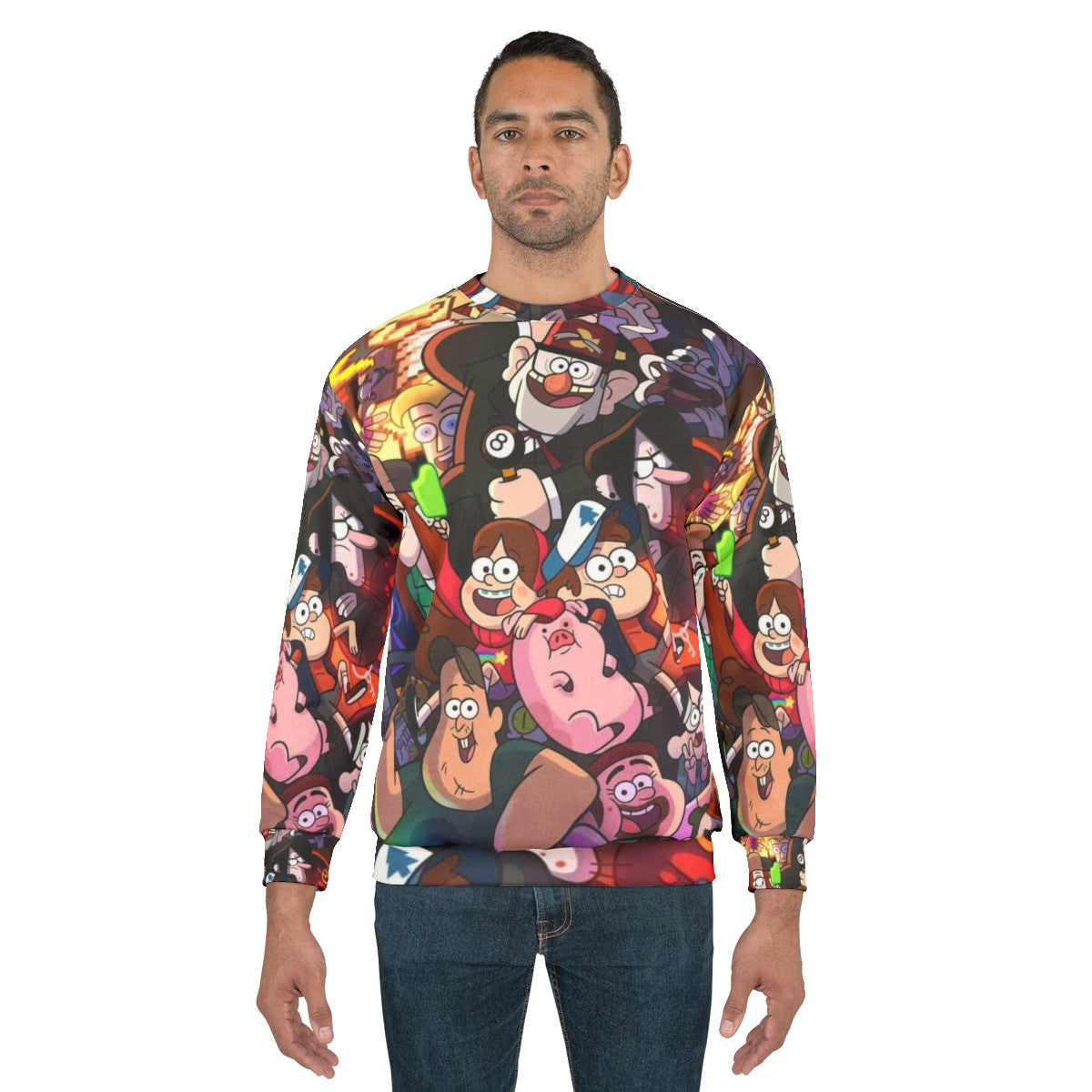 Gravity Falls cartoon sweatshirt - men