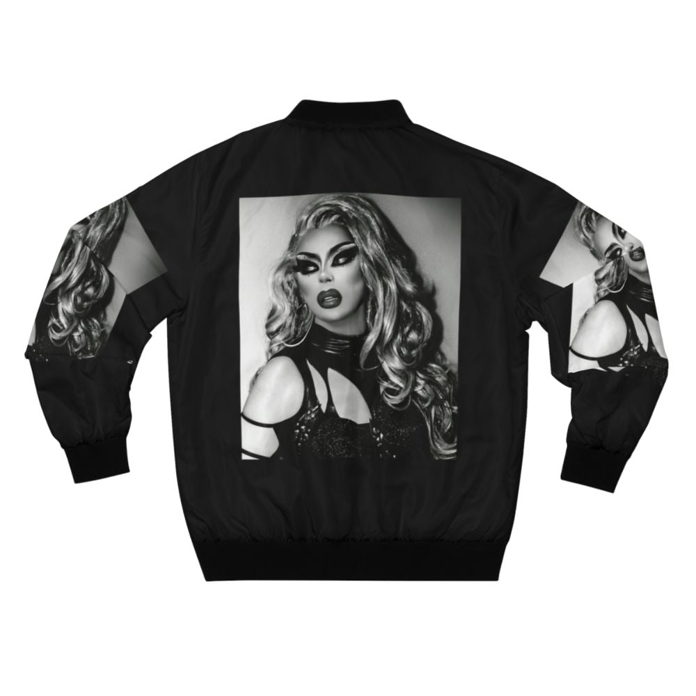 Icesis Couture Bomber Jacket for Drag Race Fans - Back