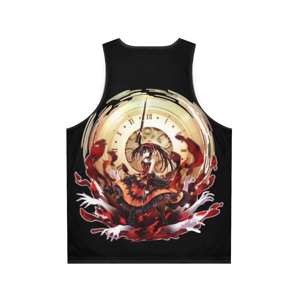 Tokisaki Kurumi Date A Live Unisex Anime Tank Top - Back