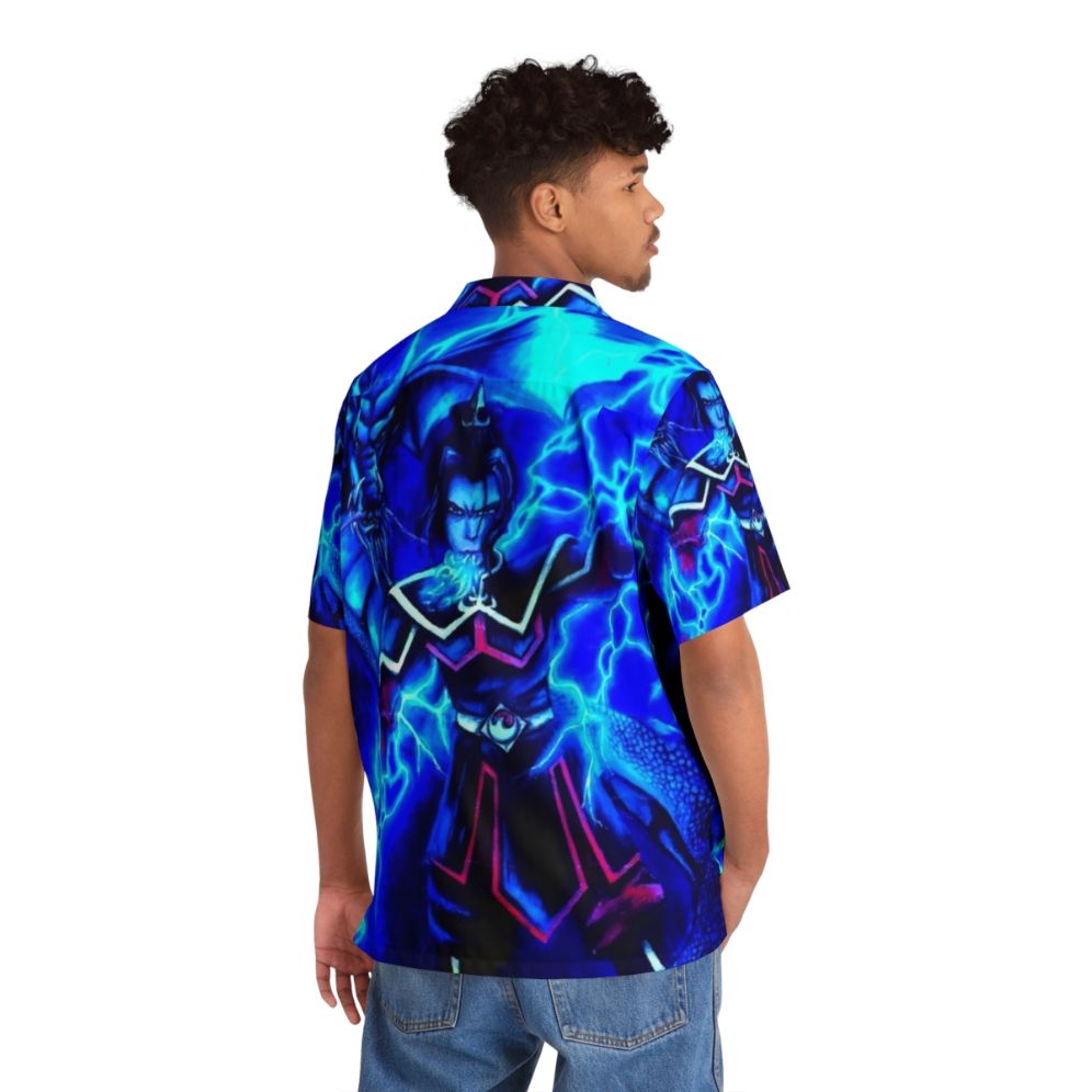 Azula Avatar The Last Airbender Inspired Hawaiian Shirt - People Back