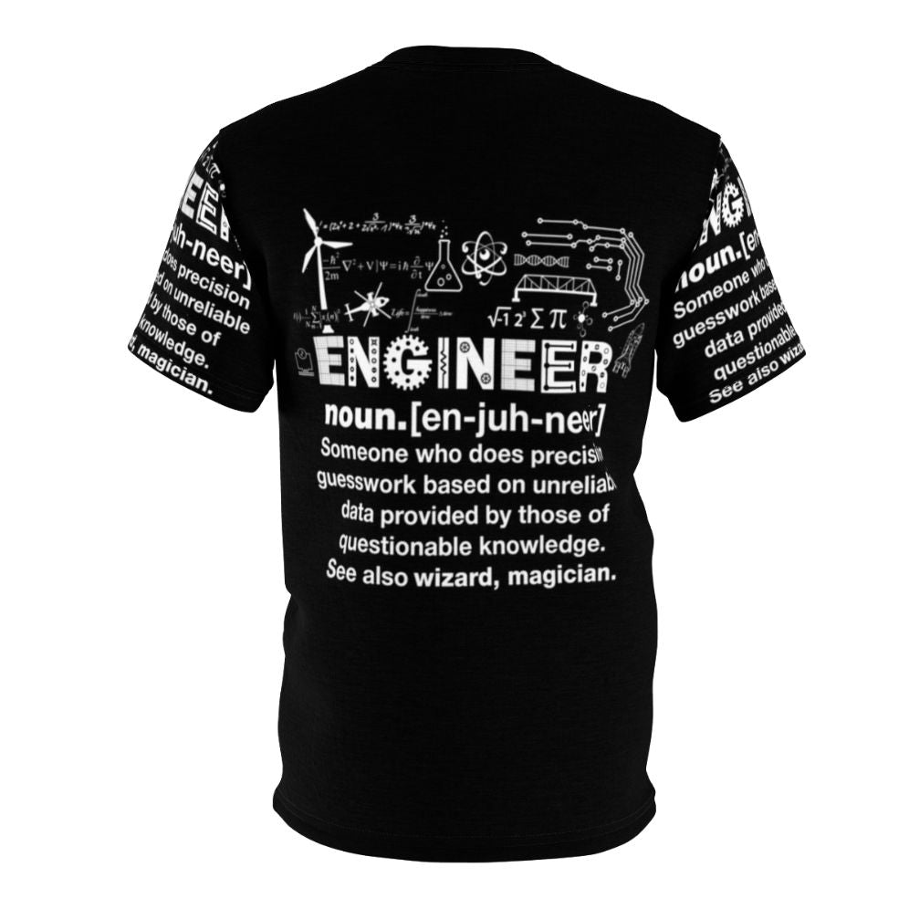 Engineer Humor Definition T-shirt Design - Back