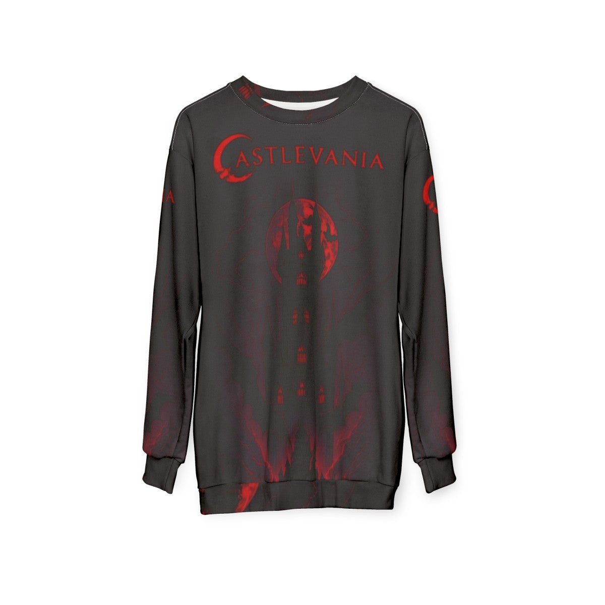 Castlevania Gothic Atmosphere Sweatshirt - hanging