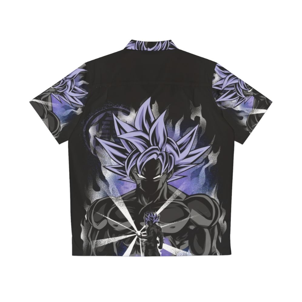 Ultra Instinct Hero Hawaiian Shirt featuring Goku and Vegeta from Dragon Ball Z - Back