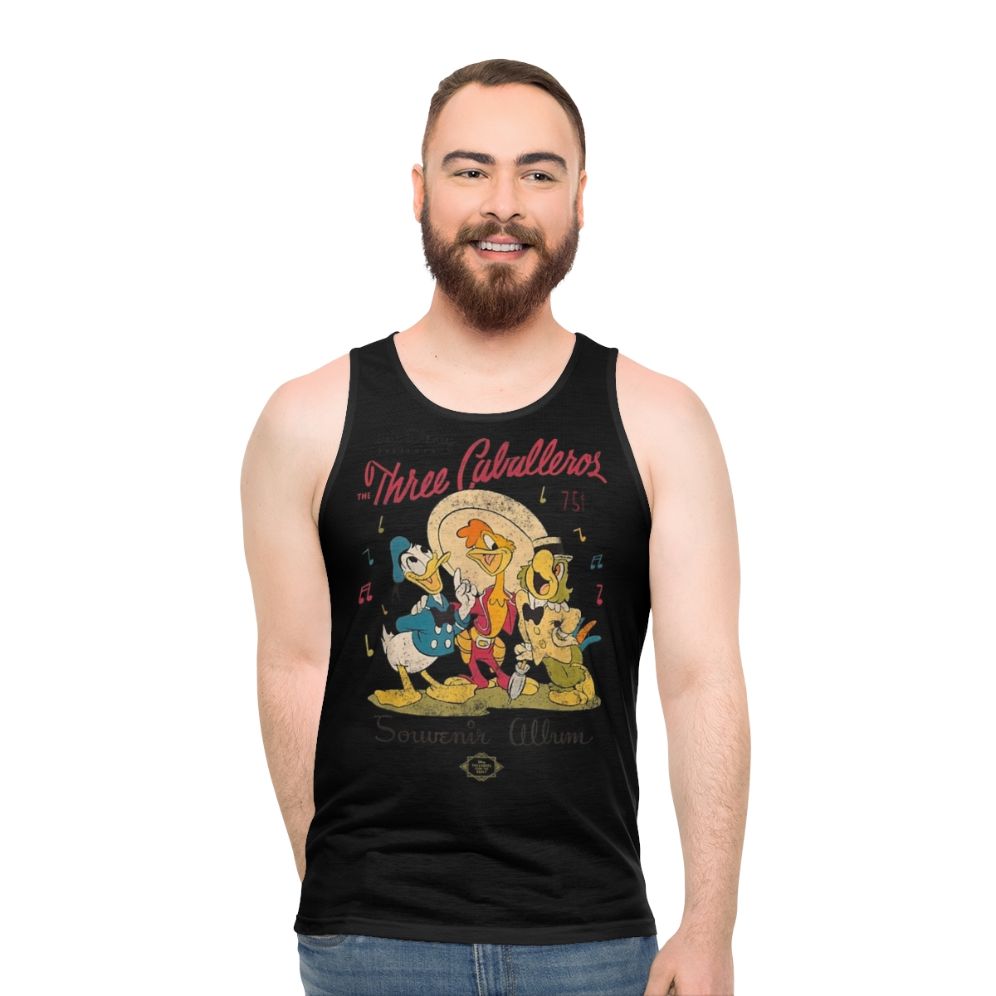 The Three Caballeros Disney Cartoon Unisex Tank Top - men