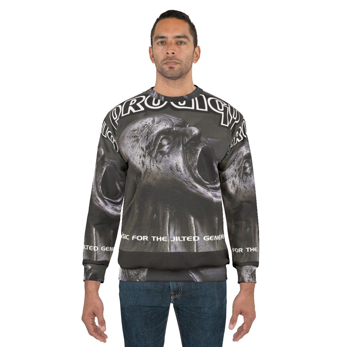 "Music For The Jilted Generation" electronic music inspired classic sweatshirt - men