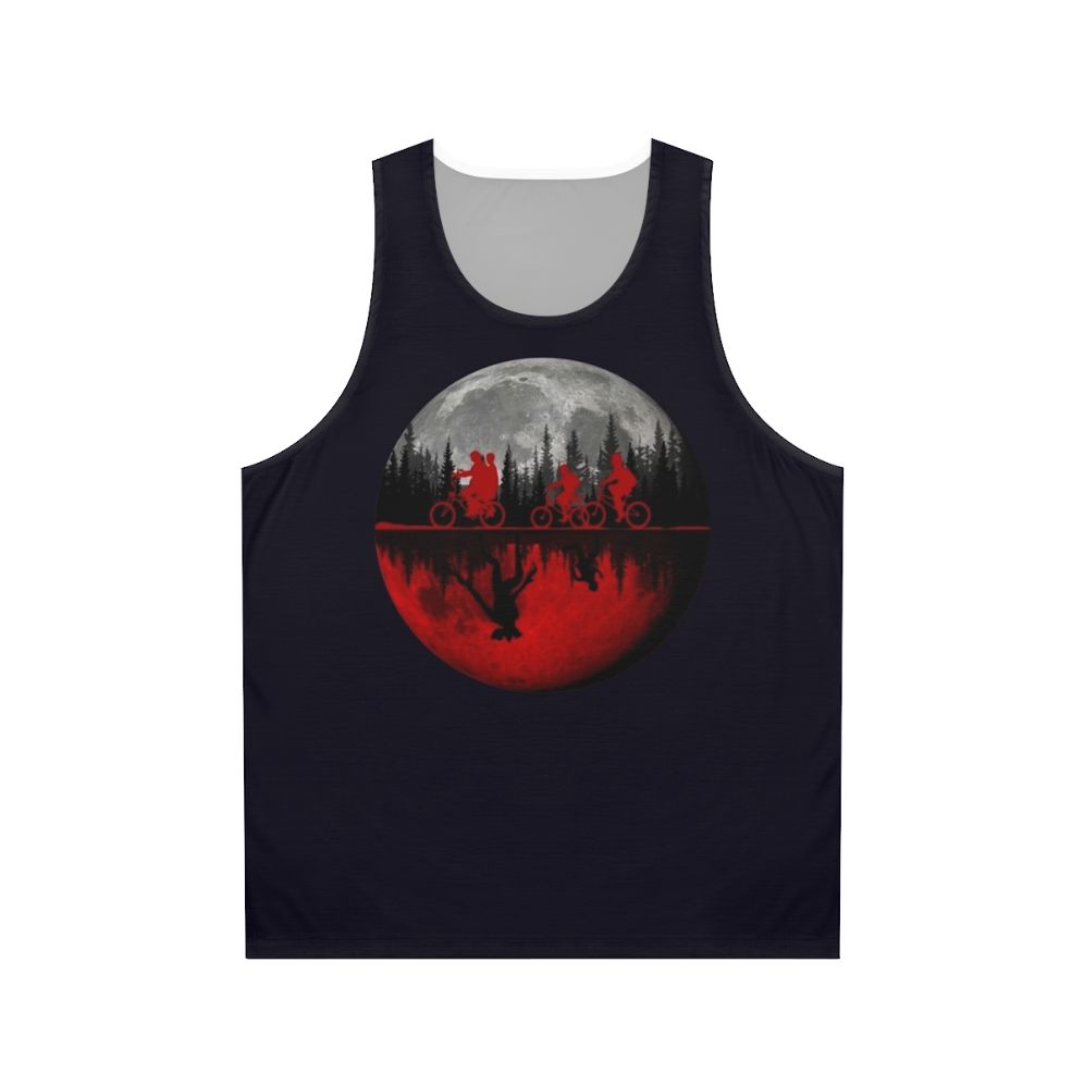 Stranger Things Moon Design Unisex Tank Top