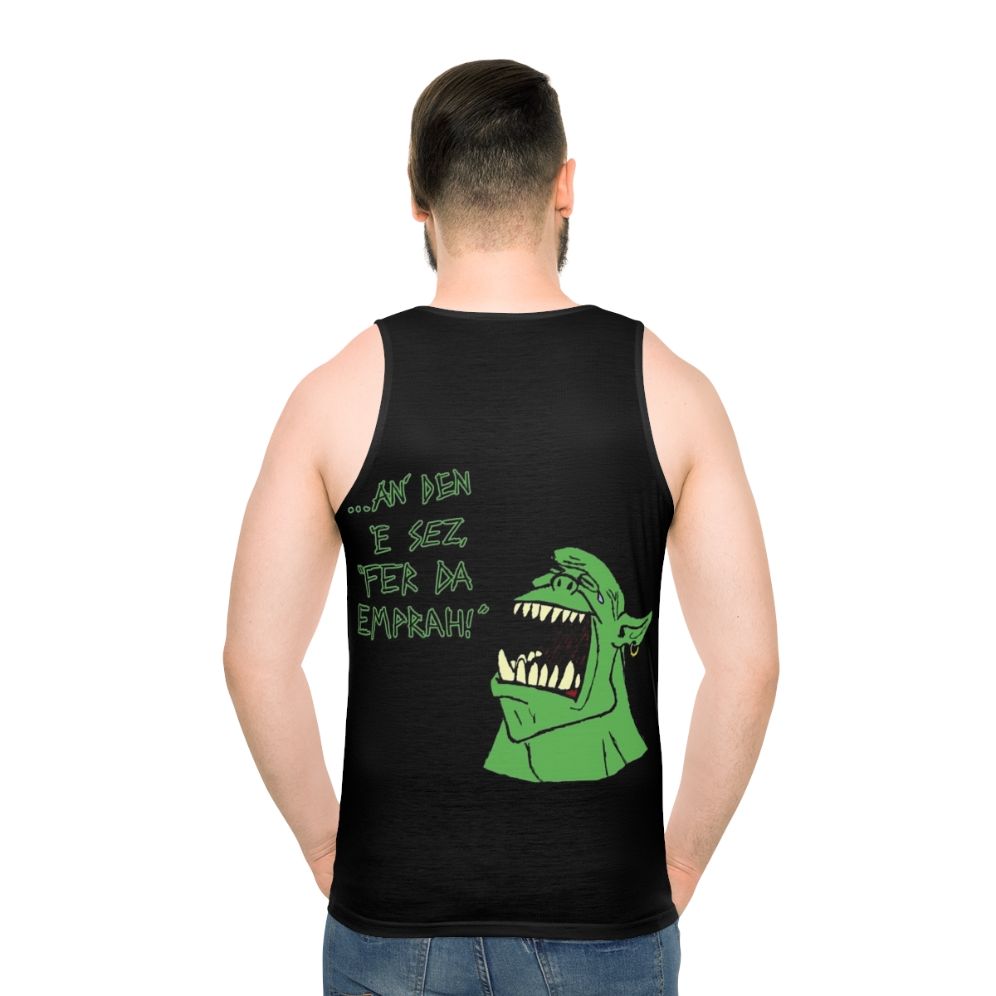 Warhammer 40K "For the Emperor" Unisex Tank Top - men back