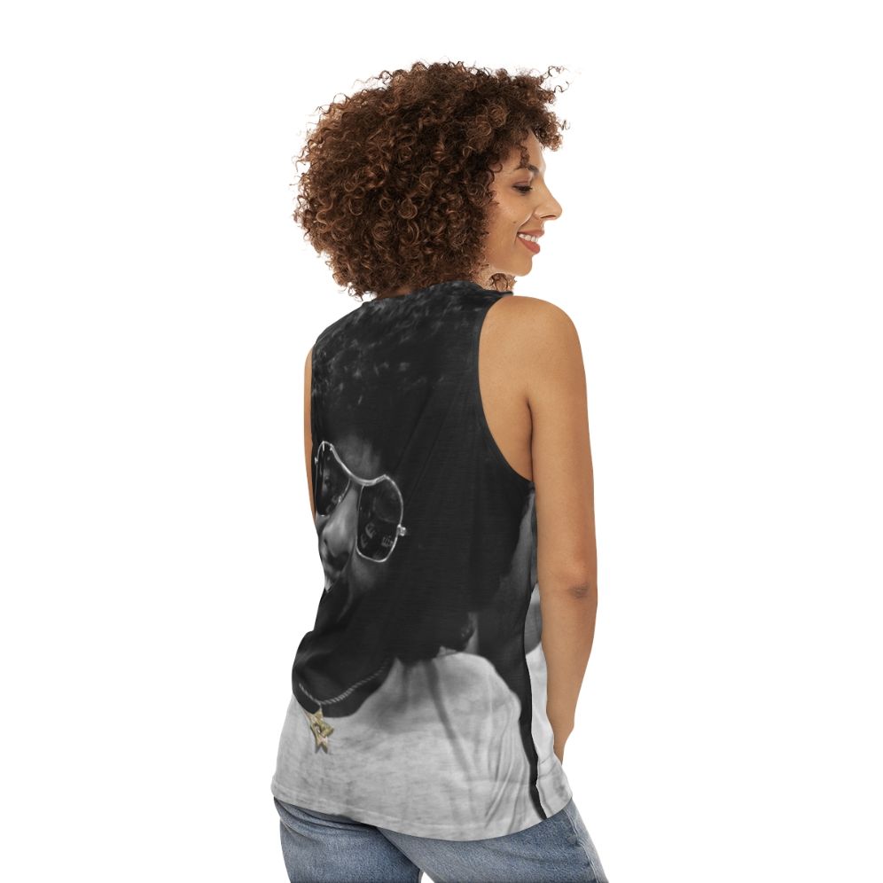 Sly Stone Unisex Funk Music Studio Tank Top - women back