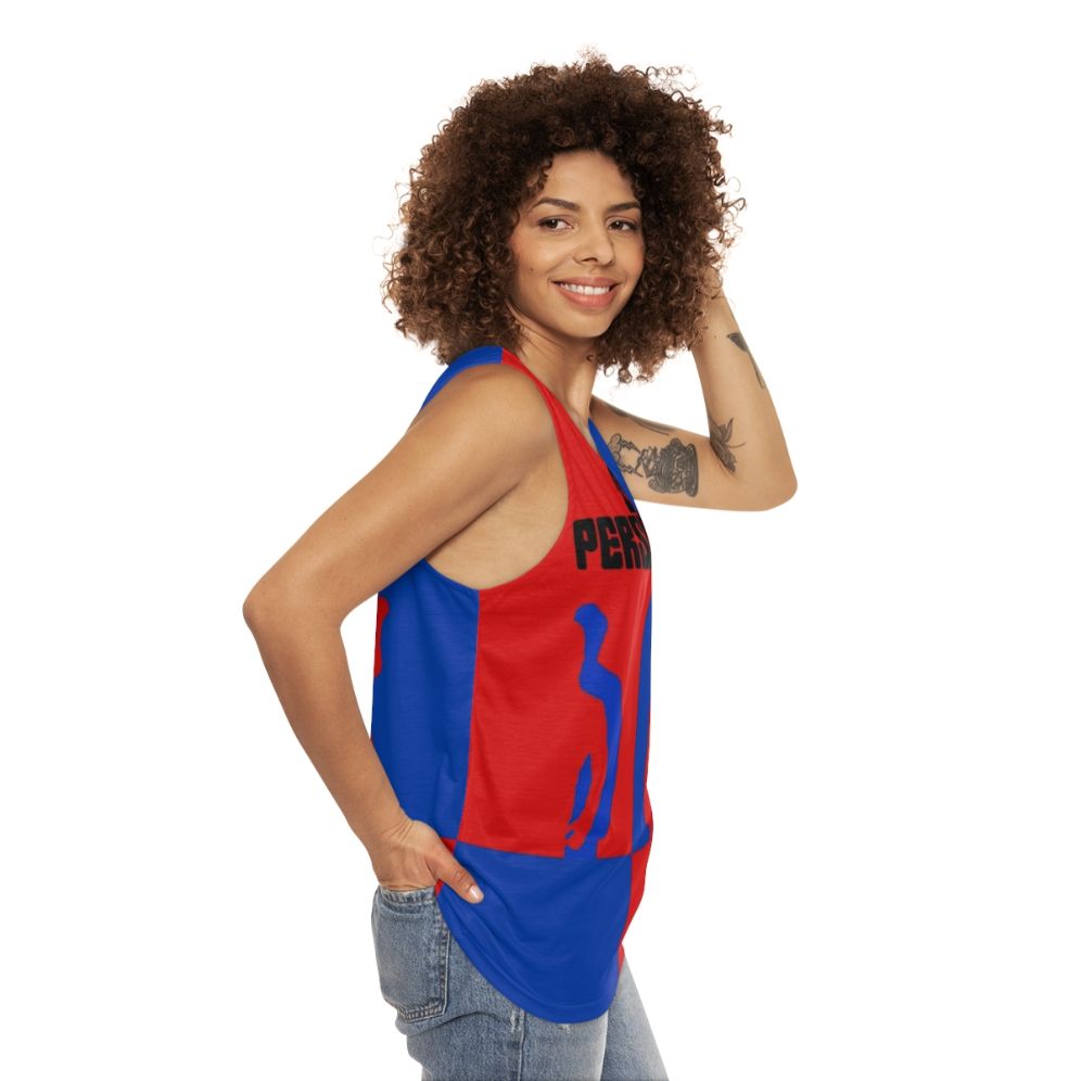 Persuaders Unisex Graphic Tank Top - women side