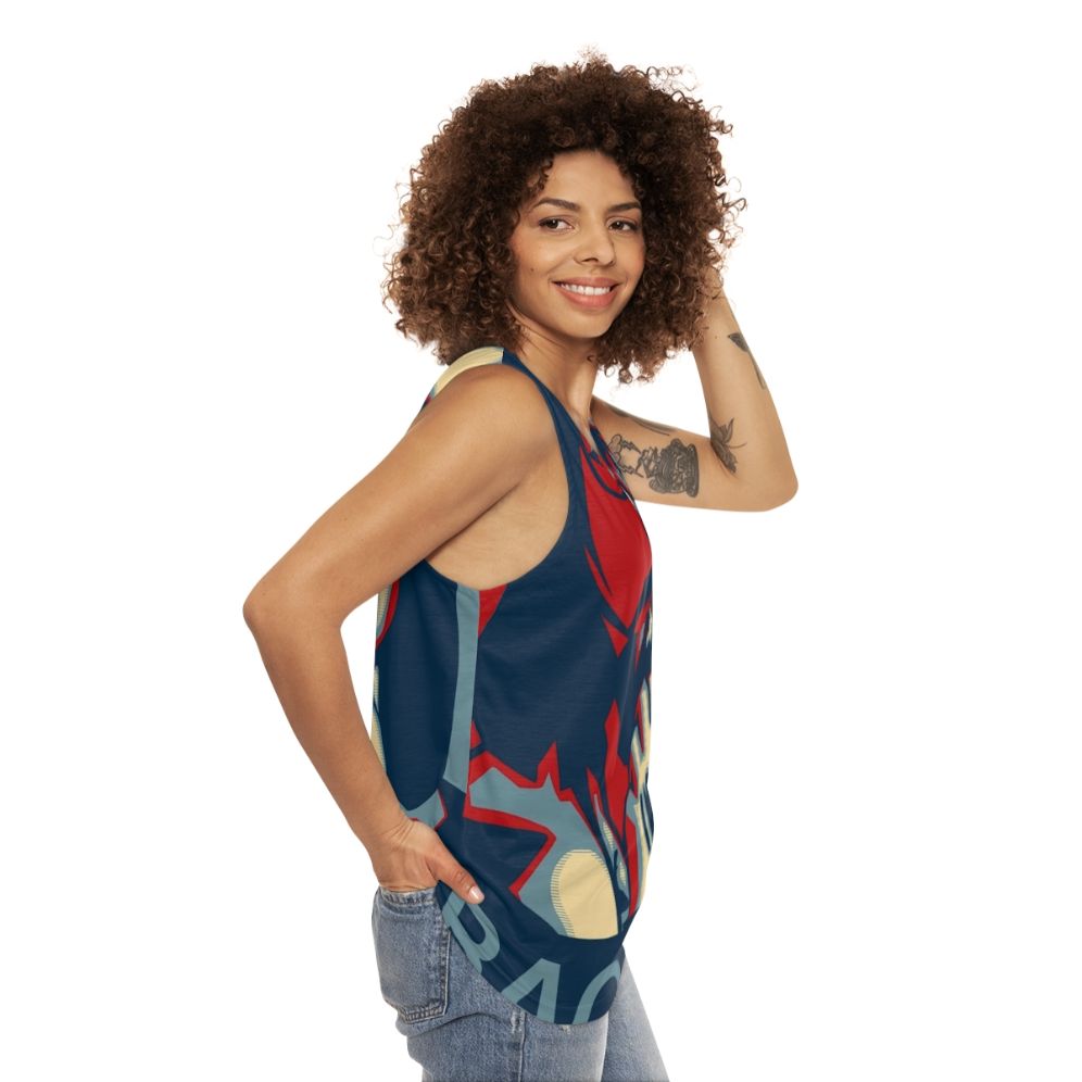 Didier Raoult Coronavirus Awareness Unisex Tank Top - women side