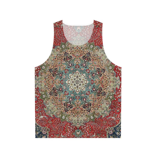 Vintage Antique Persian Rug Print Unisex Tank Top