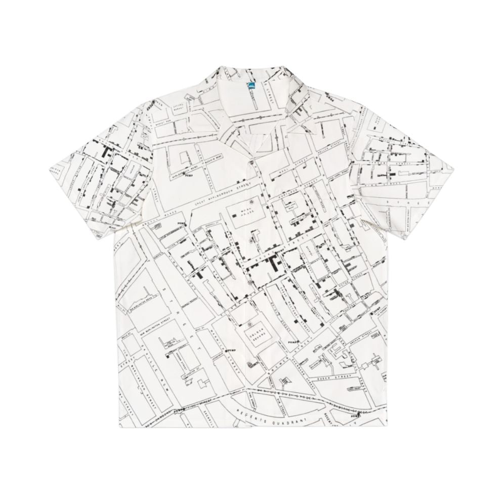 John Snow Cholera Map Hawaiian Shirt