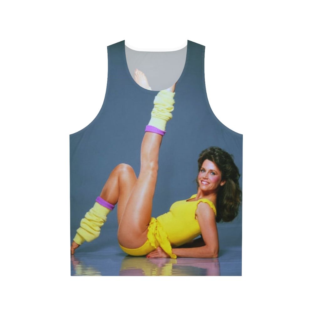 Jane Fonda Unisex Vintage Tank Top