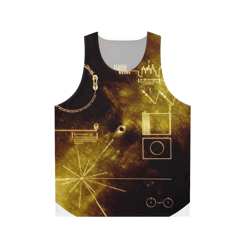 Voyager Golden Record Unisex Tank Top