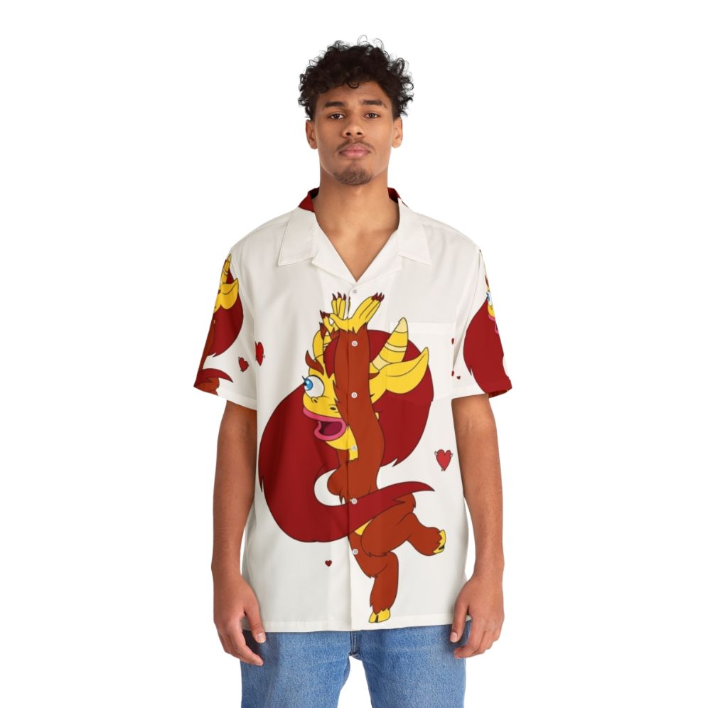 Big Mouth Connie Dance Hawaiian Shirt - People Front