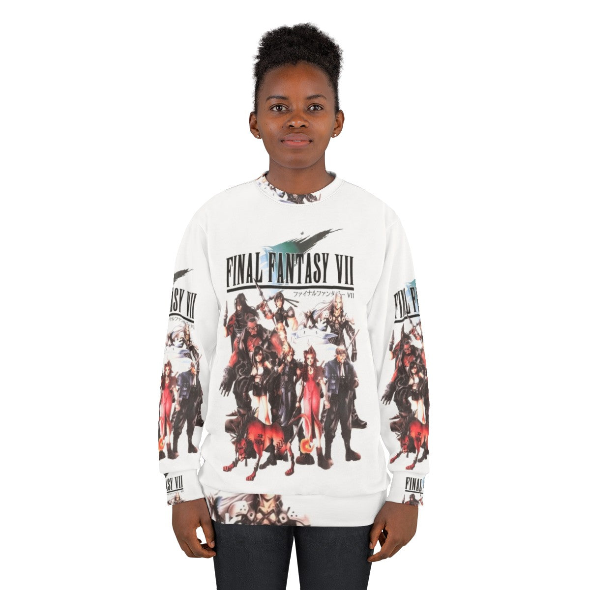 Final Fantasy VII Crisis Core Reunion inspired sweatshirt - women