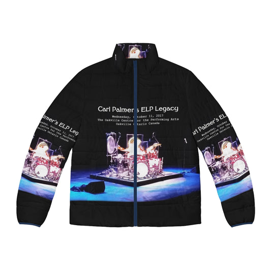 Carl Sagan Puffer Jacket featuring imagery from the Cosmos