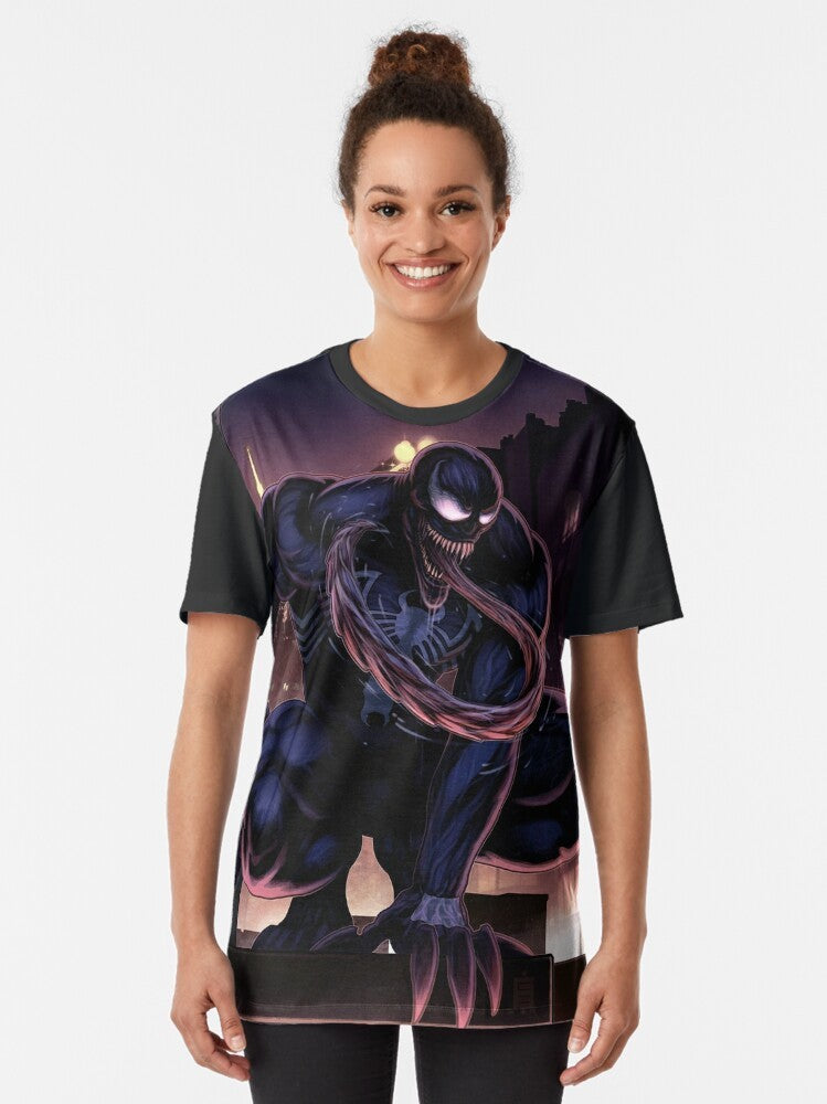 Venom Marvel Comics Graphic T-Shirt - Women