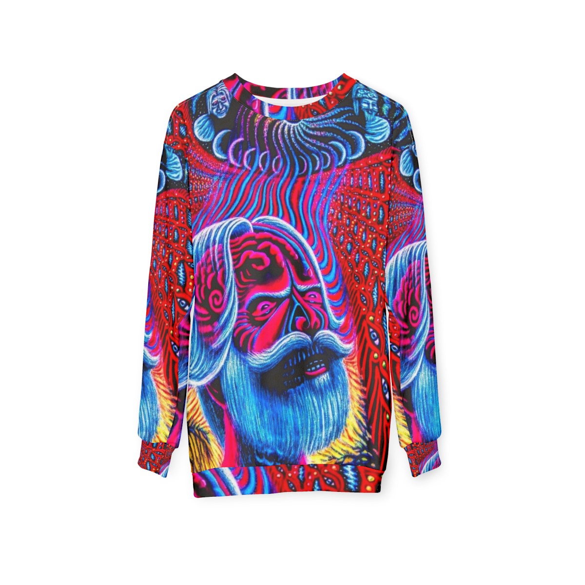 Psychedelic rock alex grey vintage sweatshirt - hanging