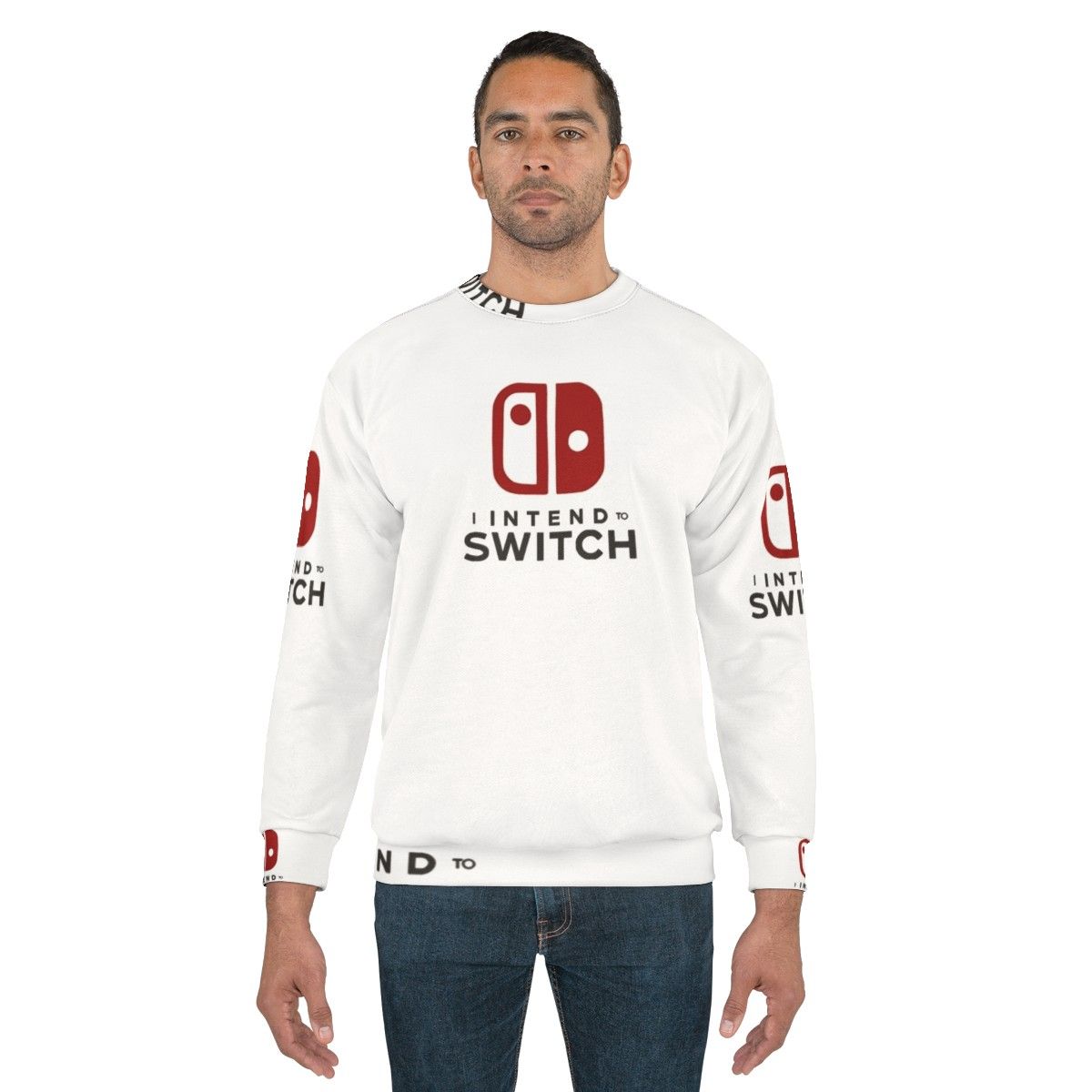 "I Intend To Switch" dissociative disorder and plural pride sweatshirt - men