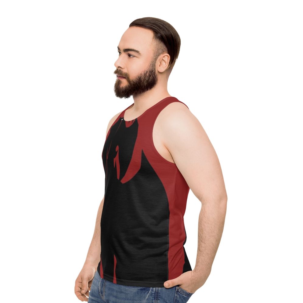 Devilman Crybaby Unisex Anime Tank Top - men side