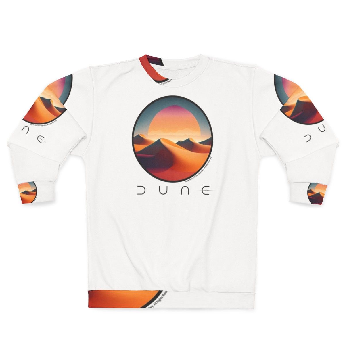 Dune Landscapes Graphic Sweatshirt