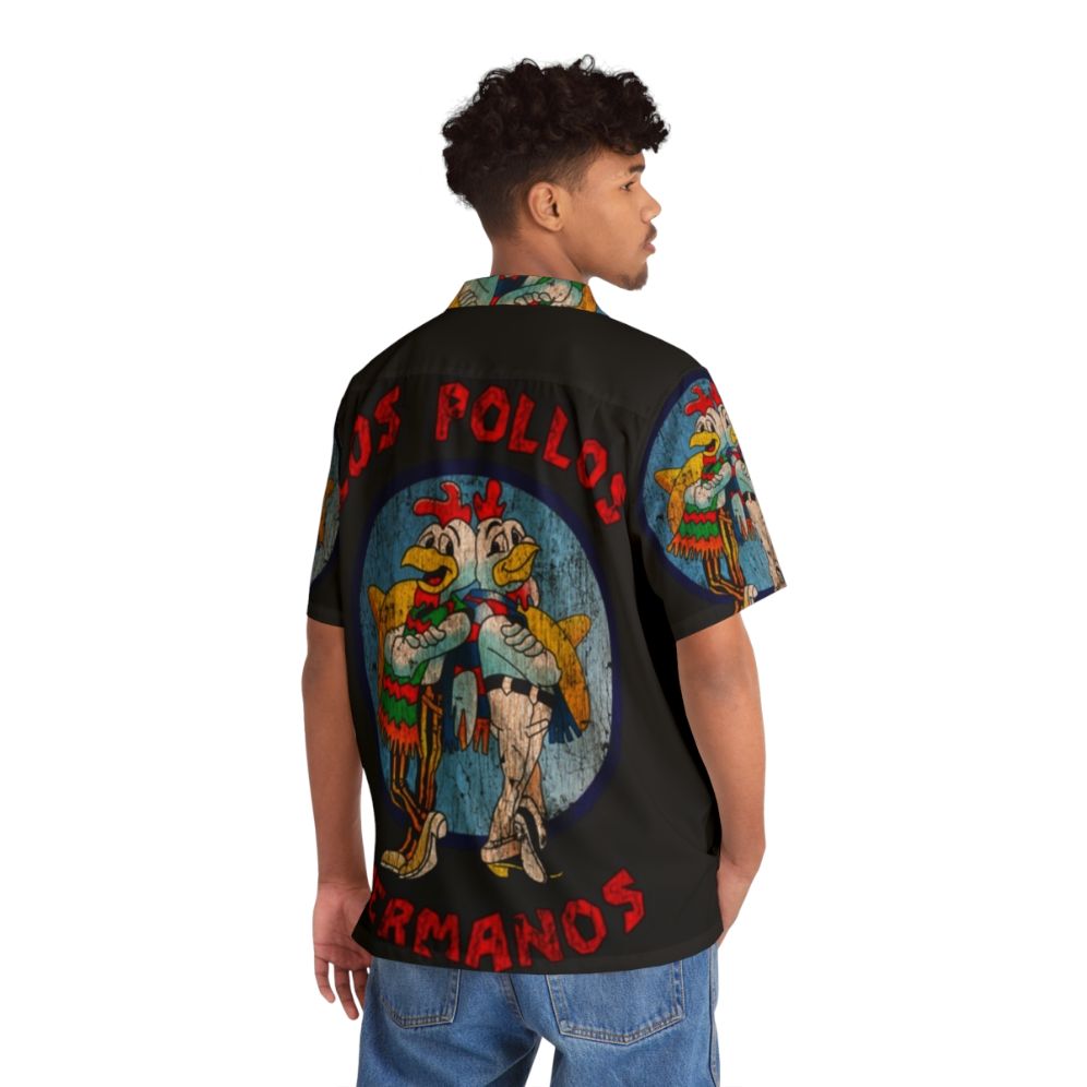 Breaking Bad Inspired Los Pollos Hermanos Hawaiian Shirt - People Back