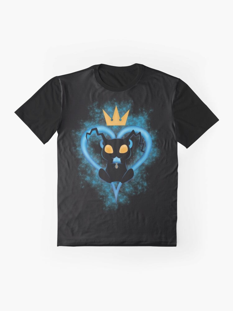 Kingdom Hearts Heartless Ice Cream Graphic T-Shirt - Flat lay