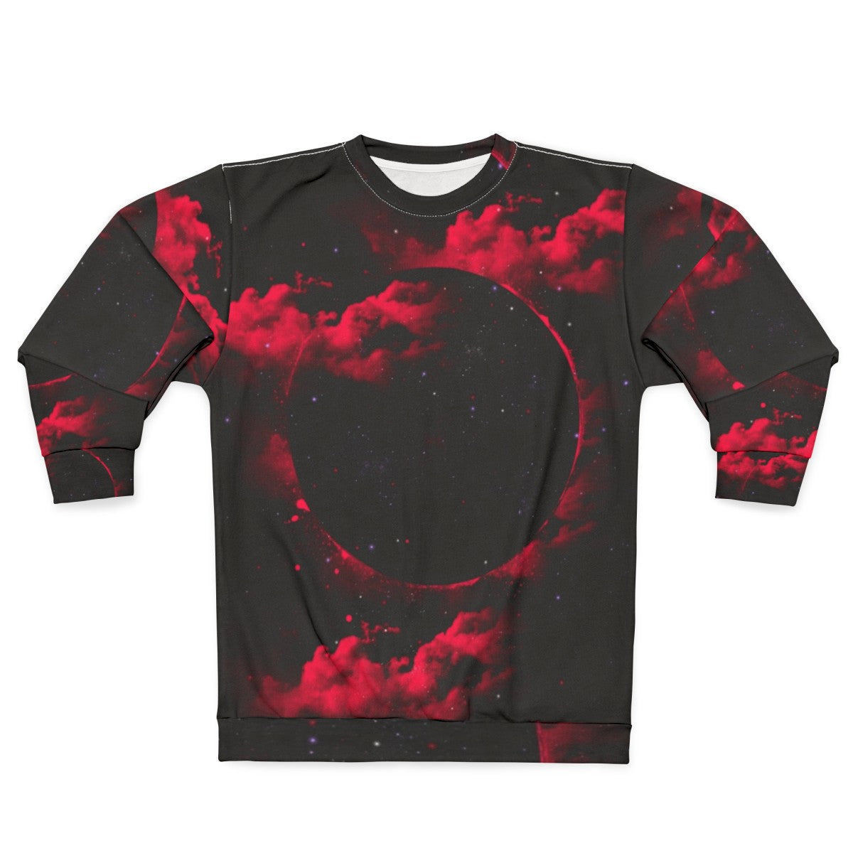 Cosmic Black Hole Sweatshirt - Stylish Celestial Apparel