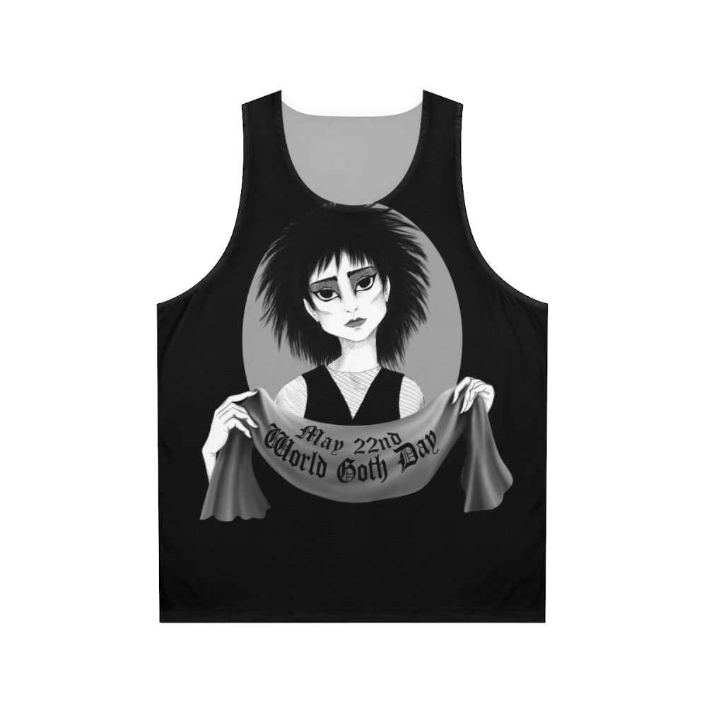 Siouxsie Unisex Tank Top for World Goth Day