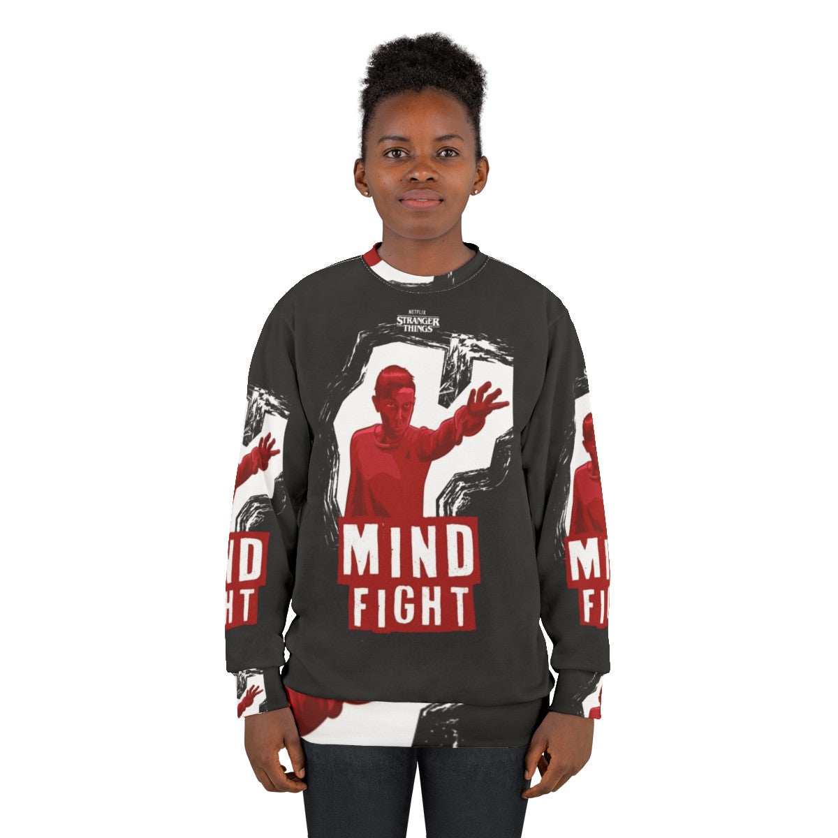 Stranger Things 4 Eleven and Demogorgon Sweatshirt - women