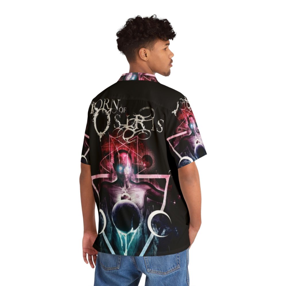 Born Of Osiris Abstract Chaos Hawaiian Shirt - People Back