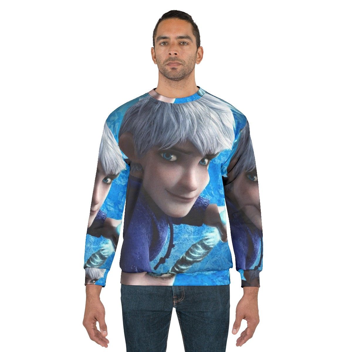 Jack Frost Sweatshirt - Cozy Winter Apparel for Rise of the Guardians Fans - men