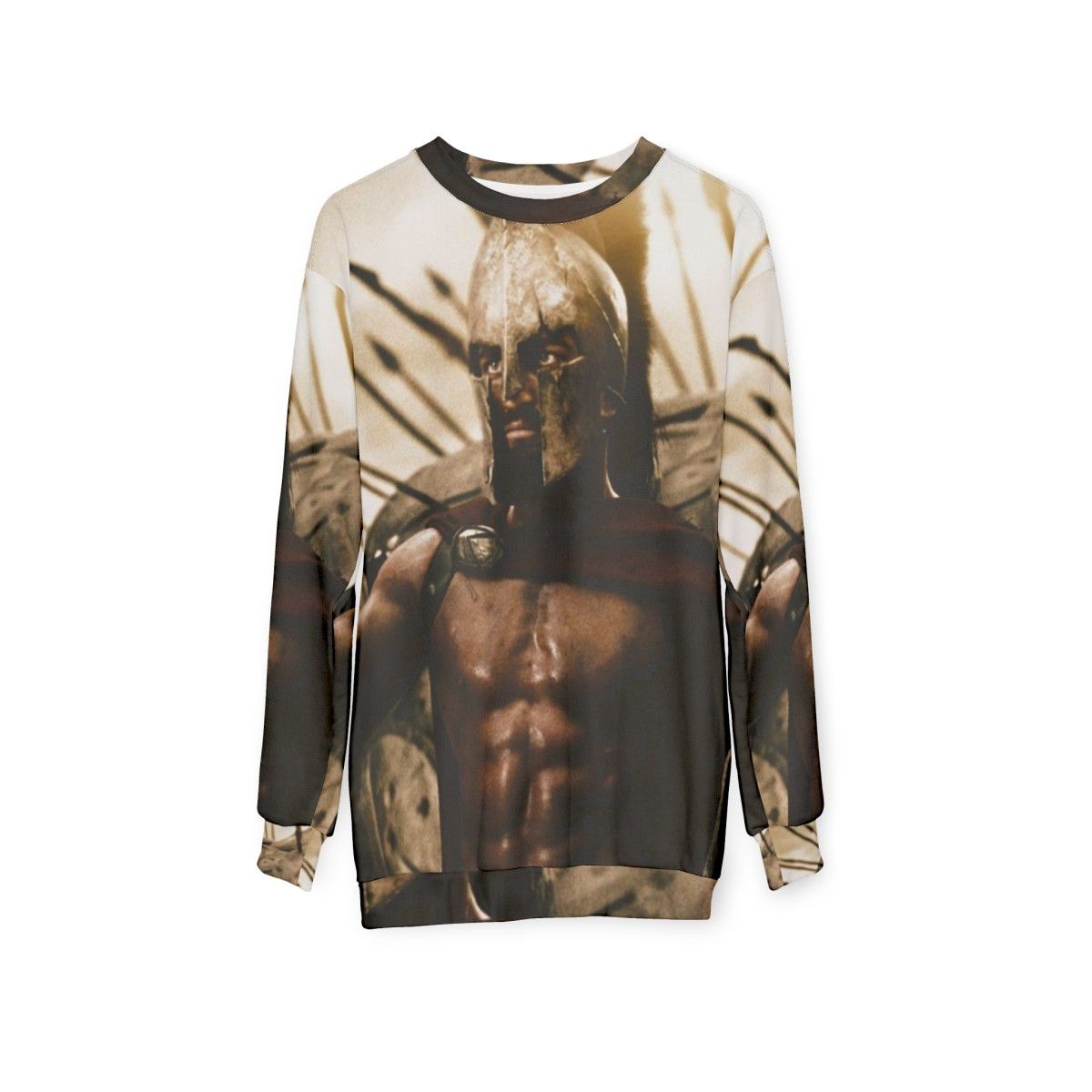 Spartan warrior 300 sweatshirt - hanging