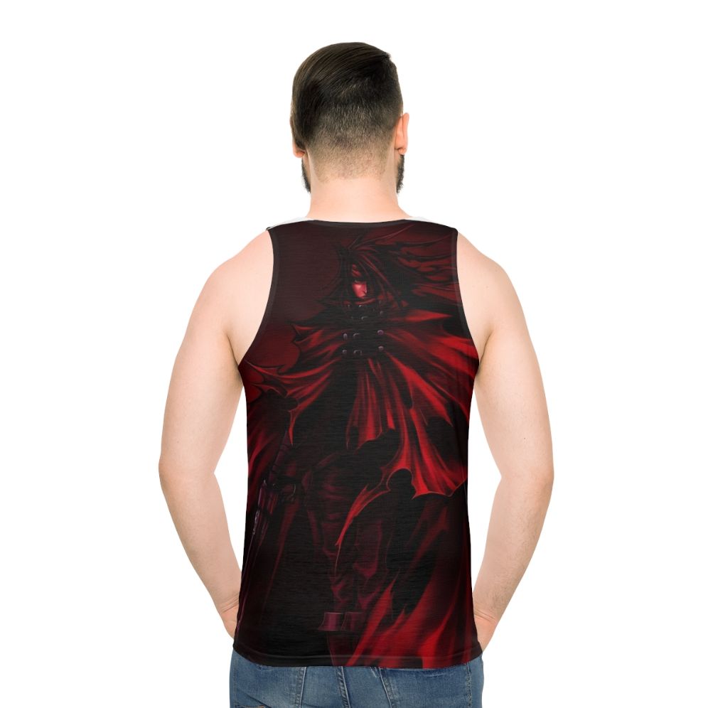 Final Fantasy Vincent Valentine Unisex Tank Top - men back