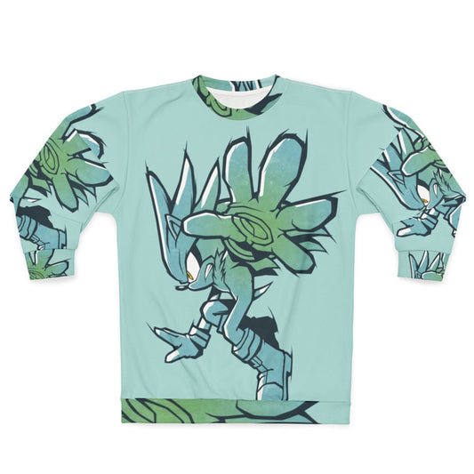 Silver Sonic the Hedgehog Sweatshirt