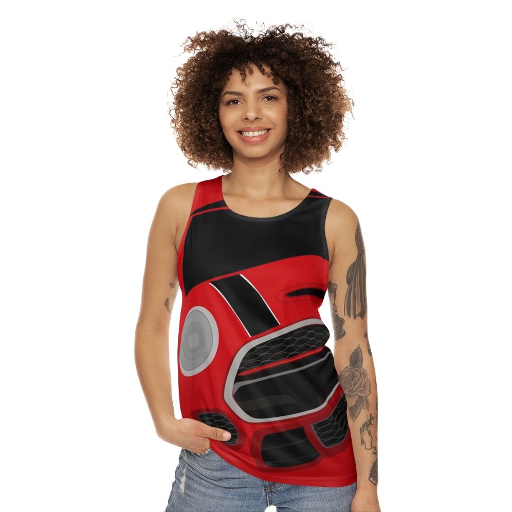 Unisex Italian Job Mini Cooper JCW Tank Top - women