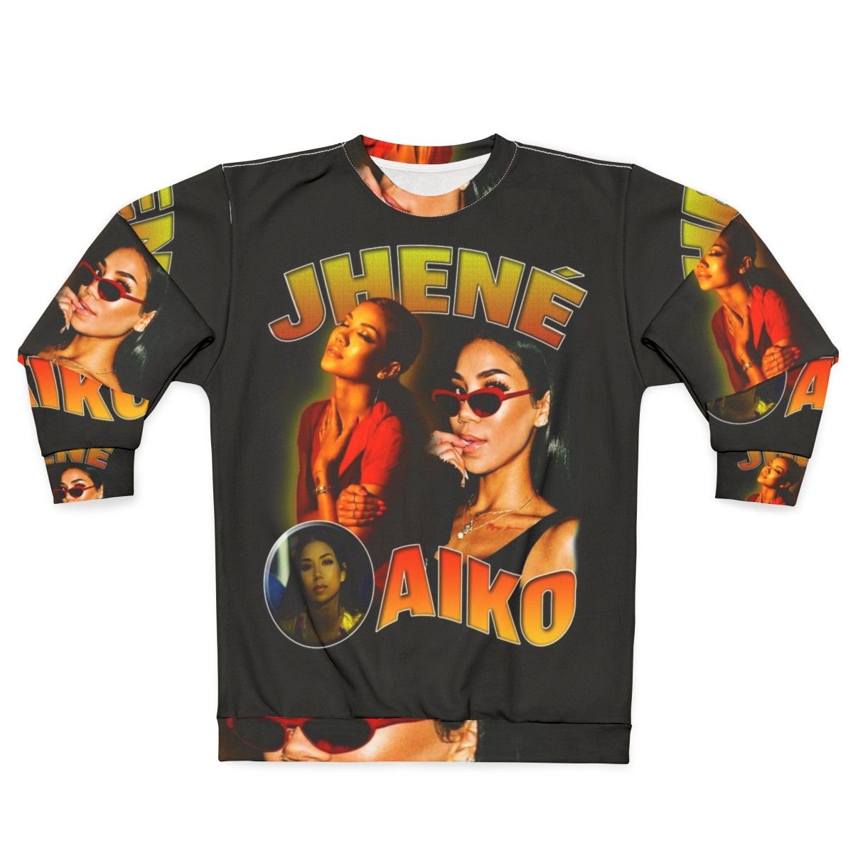 Jhene Aiko Bootleg Sweatshirt - Y2K Aesthetic Indie Hip Hop Streetwear