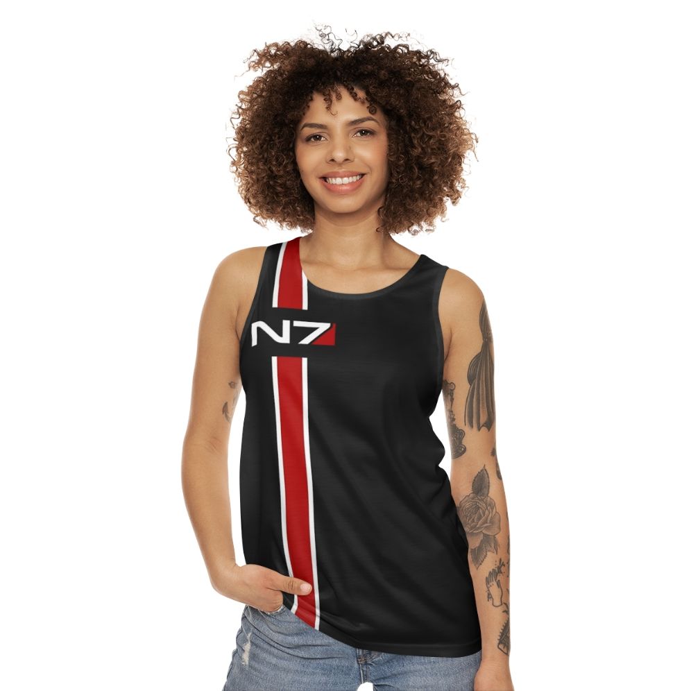 N7 Mass Effect Unisex Tank Top - women