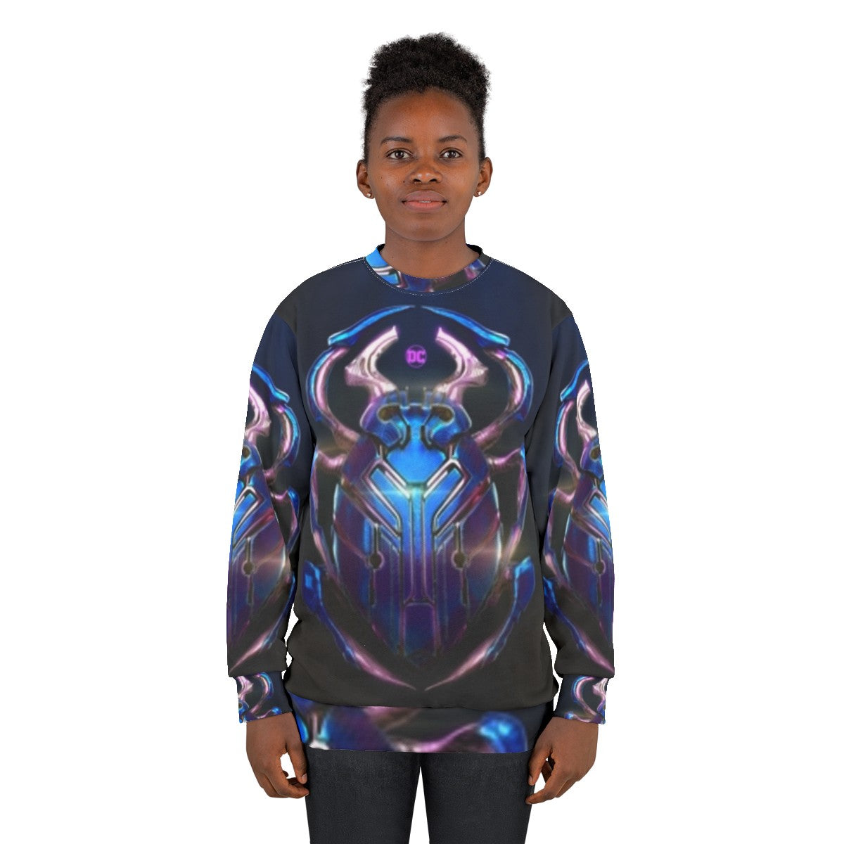 Blue Beetle Jaime Reyes Superhero Sweatshirt - women