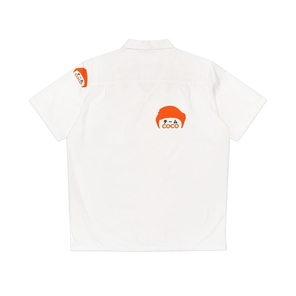 Conan O'Brien Team Coco Kanji Hawaiian Shirt - Back